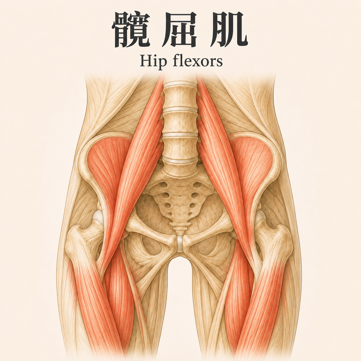 髖屈肌 Hip flexors